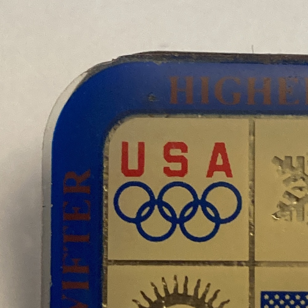 Vintage USA Olympic Trading Pin AMINCO - Picture 2 of 16